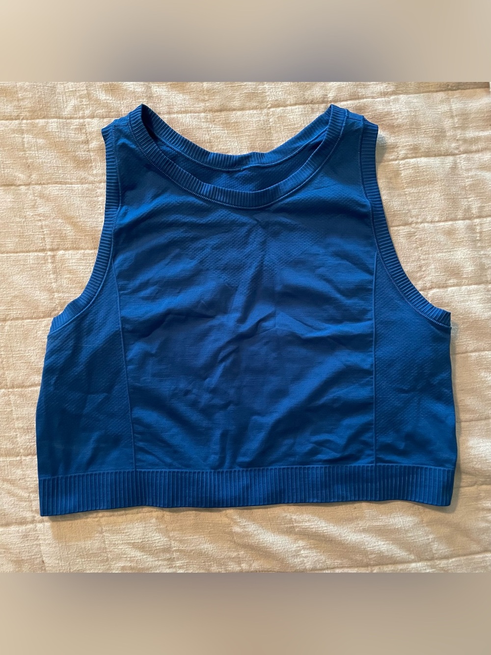 Old Navy Royal Blue Cropped Tank Top